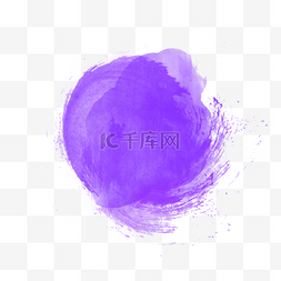 彩色水墨图片_紫色水墨喷绘图案