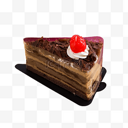 巧克力蛋糕图片_灰色巧克力蛋糕美食元素