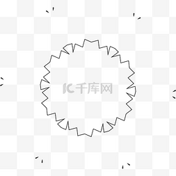 i平面装饰图案卡通叶子