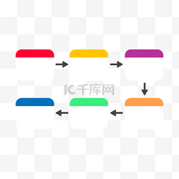 制作流程ppt图片_简约风格PPT流程图元素