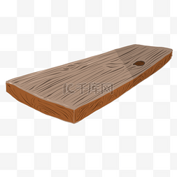 木板材质图片_手绘木头木板插画