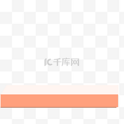 红色立体台面免抠图