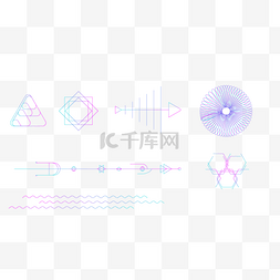 618图片_618线条元素装饰图案