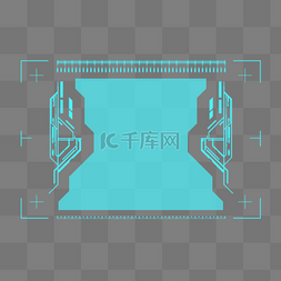 psd图片_科技感PSD透明底