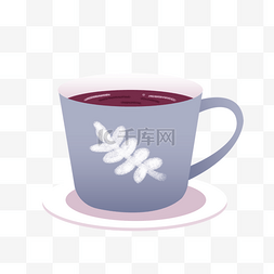 咖啡造型图片_手绘卡通咖啡杯杯子茶杯