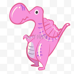 水墨龙背景图片_粉色恐龙棘背龙