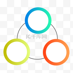 矢量图片_商务矢量数据分析循环