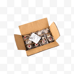 纸箱包装图片_纸箱包装巧克力蛋糕（png免抠图）
