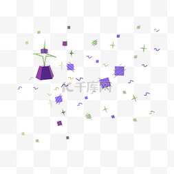 小清新背景电商图片_c4d小清新背景装饰图案