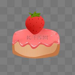 水果草莓奶油蛋糕