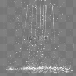 淘宝图片_雨滴雨点清新元素