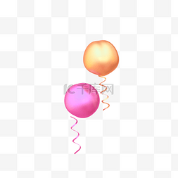 庆典氢气球图片_卡通彩色的气球免抠图