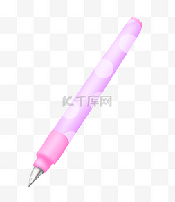 紫色的钢笔图片_紫色文具钢笔