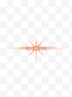 亮红光效图片_光效星光金色点光光晕炫光高光矢