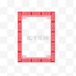 猪年矢量素材图片_矢量中国风格边框