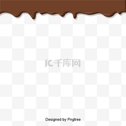 边框图片_卡通手绘巧克力元素设计