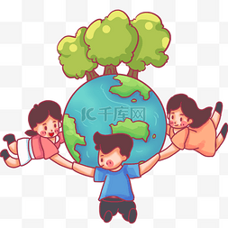 绿树图片_世界地球日环保保护