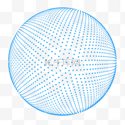 几何组合图片_科技感圆点组合圆形形状几何图案