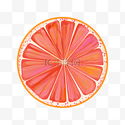切块图片_水果橙西柚
