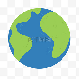 green地球图片_地球卡通png素材