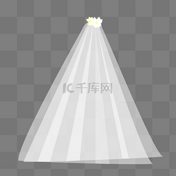 白纱素材图片_婚礼新娘白纱头纱
