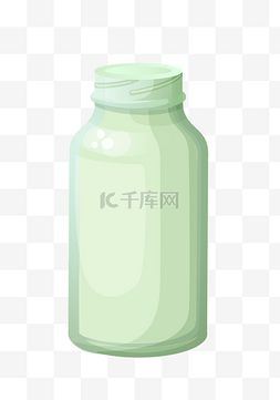 浅色塑料瓶子