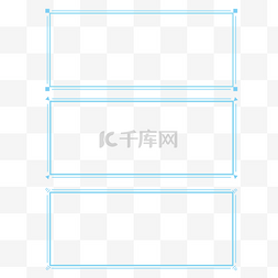 荧光线条图片_荧光蓝科技边框下载