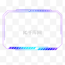 高清图片_科技元素边框高清图