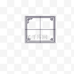 字田字格图片_传统花纹田字格