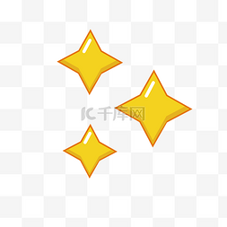 小星星图案图片_黄色星星设计图标