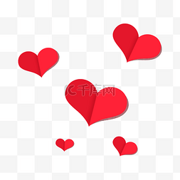 爱心折纸图片_爱心浪漫折纸红色心形