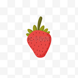 水果草莓水果元素