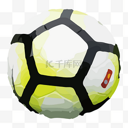 比赛素材免费下载图片_手绘绿色足球免抠图