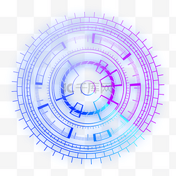 科技元素荧光开启高清图