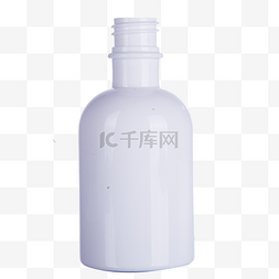 白色的塑料瓶子商品
