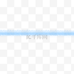 花边图片_蓝色蕾丝花边素材图
