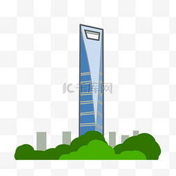 地标性建筑上海环球金融中心