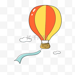 卡通热气球可爱气球