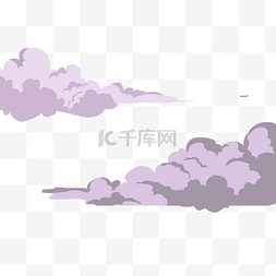 天气变化素材图片_灰色漂浮的乌云元素
