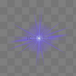 炫彩光图片_紫色发散光芒