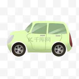小型汽车图片_绿色小型车辆汽车