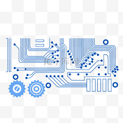 电路图片_科技装饰图案电路