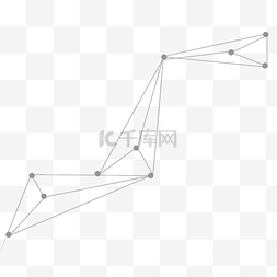 科技点线图形矢量元素