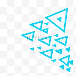 不规则几何体图片_科技不规则图形三角锥