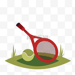 人免扣图标图片_创意网球公开赛设计元素