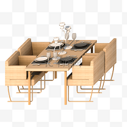 家具家装节图片_家装节3D餐桌室内设计
