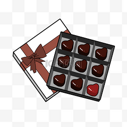 情人节爱心巧克力