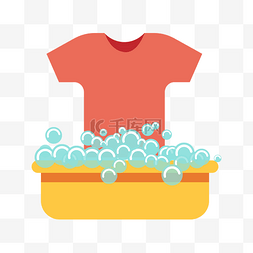 洗衣机沙漏图标图片_卫生工具洗衣服插画