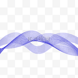 波点科技感图片_深蓝色波纹科技花纹