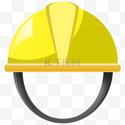  黄色安全帽 